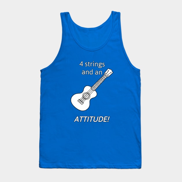 Uke ATTITUDE Tank Top by Kleiertees